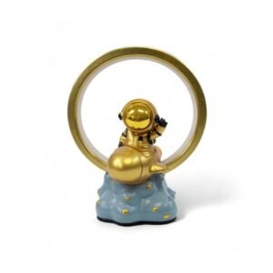 Astronaut Desk Lamp Gold