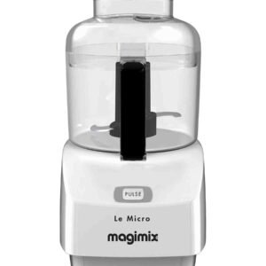 Magimix 800ML Le Micro Compact Food Processor - White