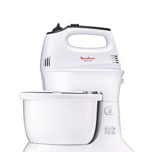Moulinex Quick Mix Hand Mixer With Bowl - White