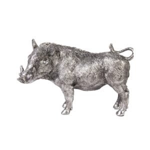Urban Decor 13 x 20cm Warthog Silver
