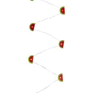 Urban Decor LED Watermelon Fairy Lights - Red & Green