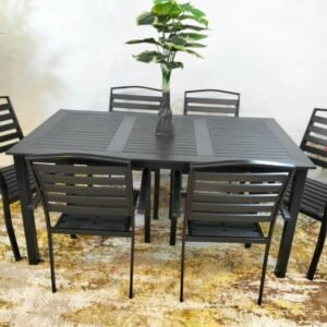 Carlo Outdoor Set 7 Piece Table And Chairs