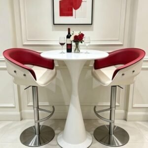 Rotatable Elevating High Foot Bar Chair - Set of 2